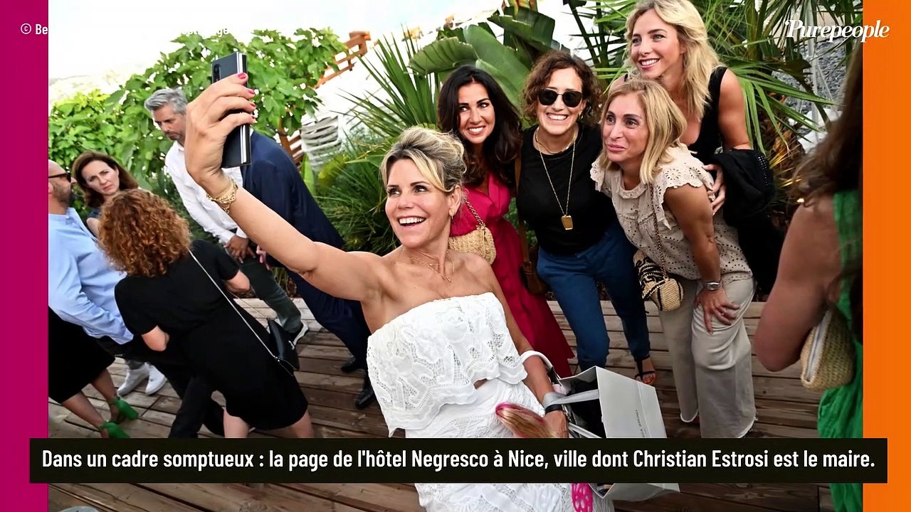 PHOTOS Laura Tenoudji et Christian Estrosi si amoureux : tendre baiser devant leur fille Bianca