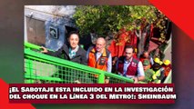 ¡VEAN! ¡El Sabotaje esta incluido en la investigación del choque en la Línea 3 del Metro!