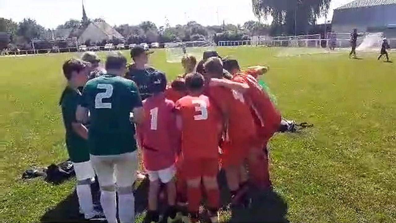 Les U13A vainqueurs du tournoi des Alpes Mancelles
