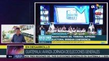 Pobladores de varias provincias de Guatemala rechazan los incidentes durante las elecciones generales