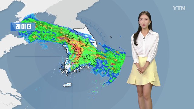 [날씨] 장마 시작부터 호우...출퇴근길 강한 비 주의 / YTN
