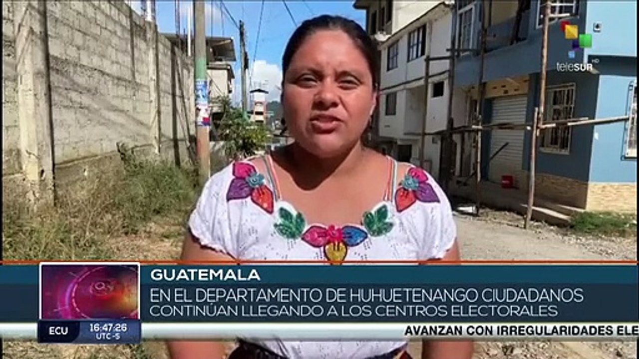 Guatemala: Ciudadanos de Huhuetenango ejercen su derecho al voto con  normalidad