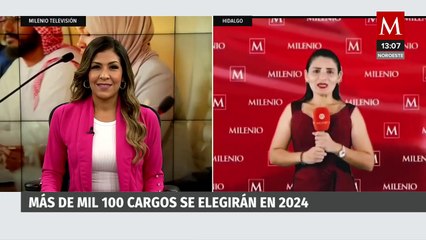 Más de mil 100 cargos se elegirán en elecciones de 2024 en Hidalgo
