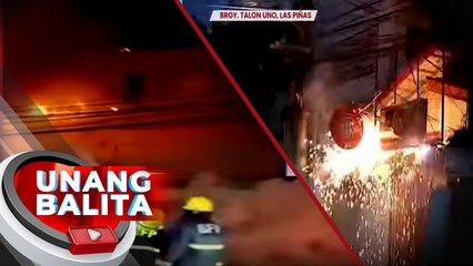 6 na bahay at 7 commercial establishments sa Barangay Talon Uno, Las Piñas City, nasunog | UB