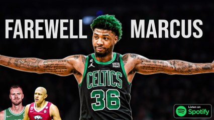 Goodbye Marcus Smart, Hello Kristaps Porzingis | First to the Floor Podcast