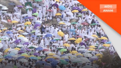 Lebih 31,000 jemaah haji mula bergerak ke Arafah hari ini