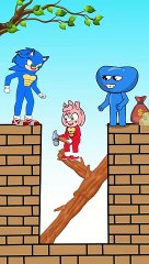 RAWBOW WHY - Why does Sonic help AMY Funny