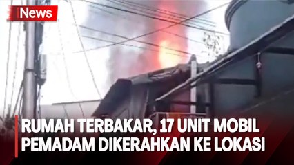 3 Rumah di Tamansari Jakarta Barat Terbakar, Warga Mendengar Ada Ledakan