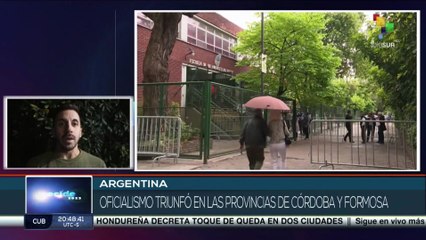 Oficialismo resulta triunfante en elecciones provinciales de Córdoba y Formosa, Argentina
