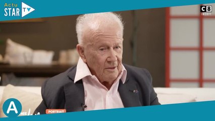 VIDEO Philippe Bouvard, presque sourd et aveugle, réapparait : sa santé "est une petite chose mainte