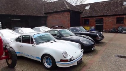 Porsche 912 restoration on Celette bench