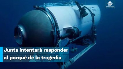 Anuncia Guardia Costera de EU investigación oficial sobre sumergible Titán
