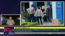 Inician escrutinios luego del cierre de centros electorales en Guatemala