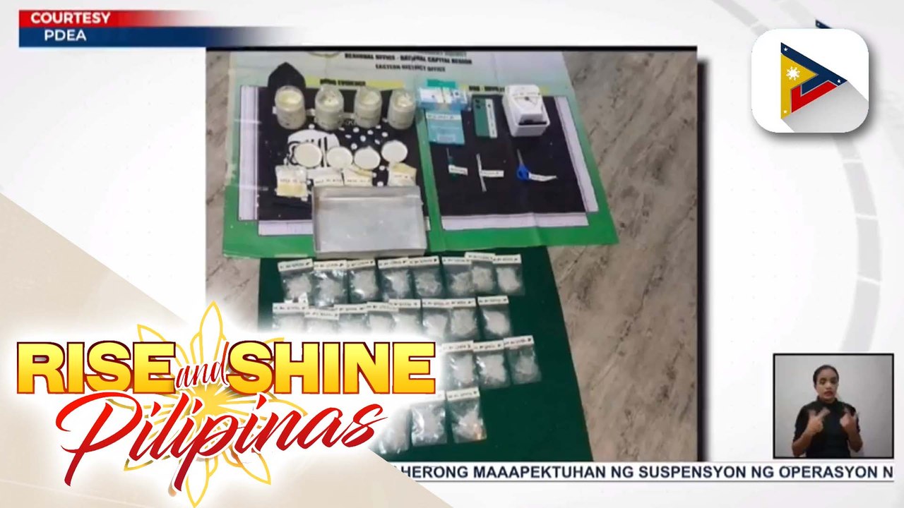 P8M halaga ng umano’y shabu, nasabat sa magkahiwalay na buy-bust ops sa Las Piñas at Sta. Rosa, Laguna