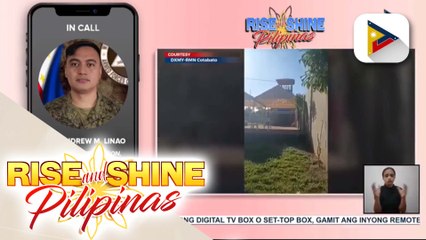 Panayam kay AFP Western Mindanao Command Spokesperson Major Andrew Linao