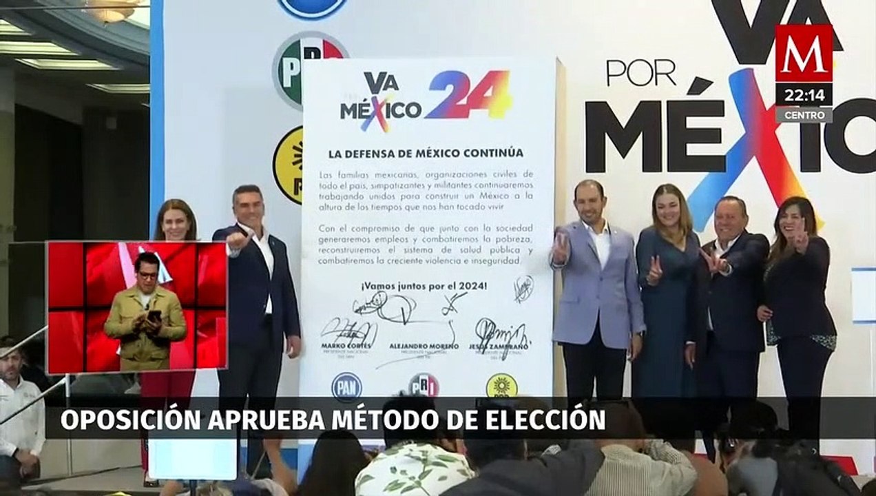 Oposición abre puertas a ciudadanos para 2024; foros y encuestas, métodos de selección