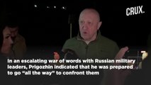 Putin Faces Mutiny  Prigozhin Aims To March To Kremlin Tanks Out In Moscow Wagner Coup In Russia