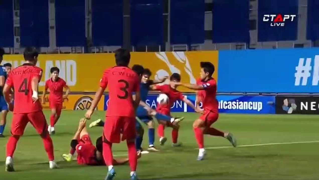 Thailand vs south Korea Highlights _ AFC U17 Championship 2023 _ 6.25.2023
