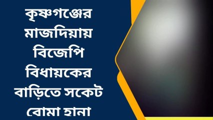 বিজেপি বিধায়কের বাড়িতে সকেট বোমা হানা, মারধর বিধায়কের ভাই ও বাবাকে