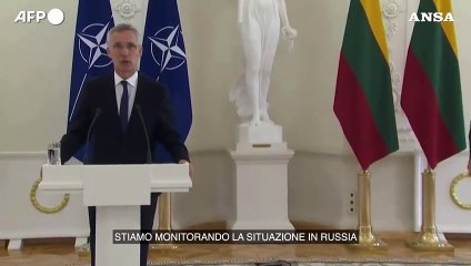 Nato: "Eventi in Russia mostrano errore strategico di Putin"