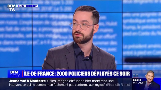 Mort de Nahel à Nanterre: Je n'appelle pas au calme, j'appelle à la justice , affirme David Guiraud (LFI)