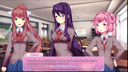 Doki Doki Literature Club! Ep 2 Merapikan Blazer Sayori (Bahasa Indonesia)