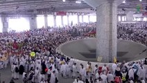Muslim pilgrims hurl stones during ‘Stoning of the Devil’ ritual