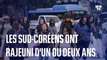 Les Sud-Coréens ont rajeuni d'un ou deux ans ce mercredi