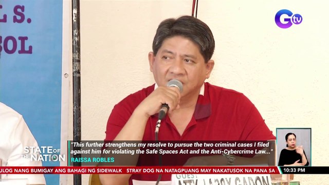Pres'l Adviser for Poverty Alleviation Larry Gadon, dinisbar ng Korte Suprema | SONA