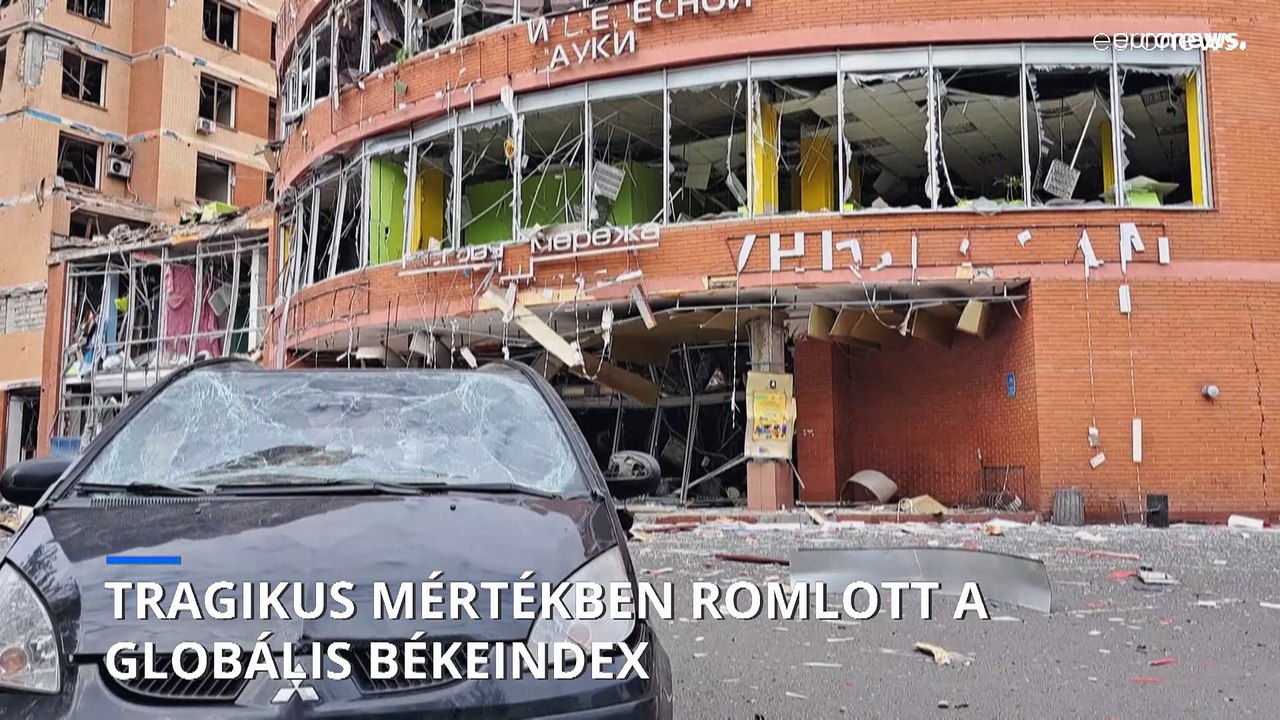 Sokat romlott a Globális Békeindex – főként az ukrajnai háború miatt