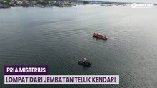 Pria Misterius Lompat dari Jembatan Teluk Kendar