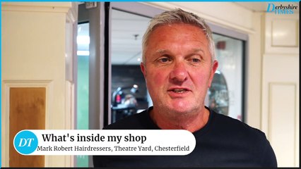 Whats inside my shop - Chesterfield salon Mark Robert Hair