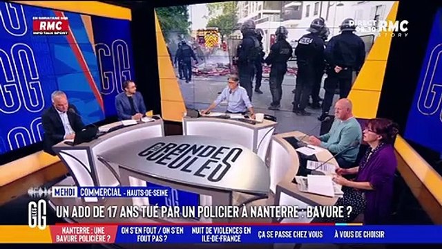 Mort de Nahel à Nanterre : le débat explose aux Grandes Gueules