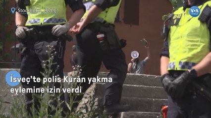 İsveç’te polis Kuran yakma eylemine izin