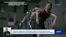 Robotic arms na puwedeng ikabit bilang dagdag na kamay, proyekto ng isang grupo sa University of Tokyo | Saksi