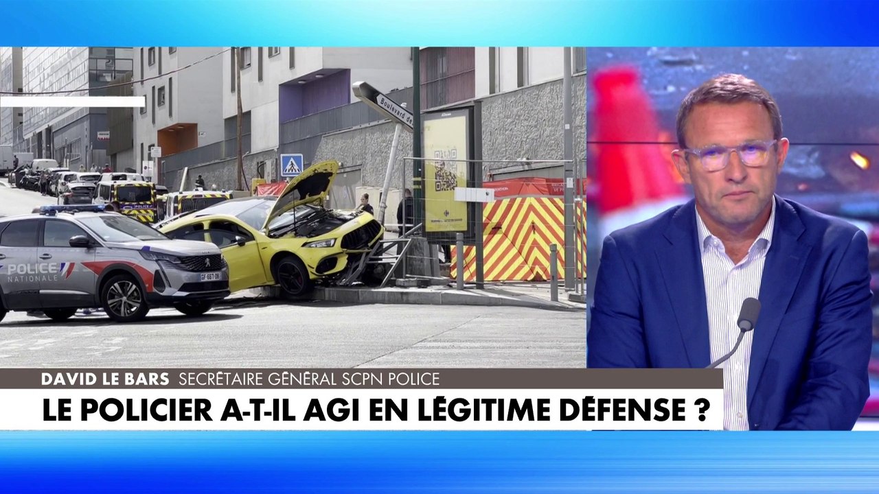 David Le Bars : «Force est de constater que le policier qui tire n'est pas en situation d'être écrasé par le véhicule»