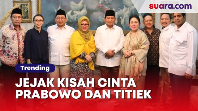 Jarang Diketahui Publik, Ini Jejak Kisah Cinta Prabowo dan Titiek Soeharto