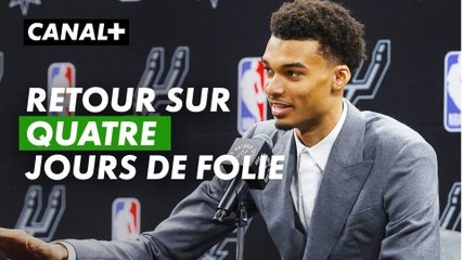 Wembanyama, retour sur quatre jours de folie - NBA Draft