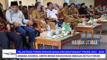 Pelantikan pengurus baru FKDM Kab. Kutai Timur Priode 2023 - 2028