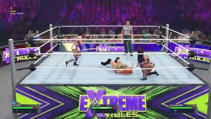 Roxanne Perez Versus Gigi Diolin Versus Cora Jade (WWE 2K23)