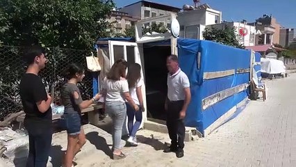 Espoir des survivants du tremblement de terre：Préparé dans la tente, réussi au LGS