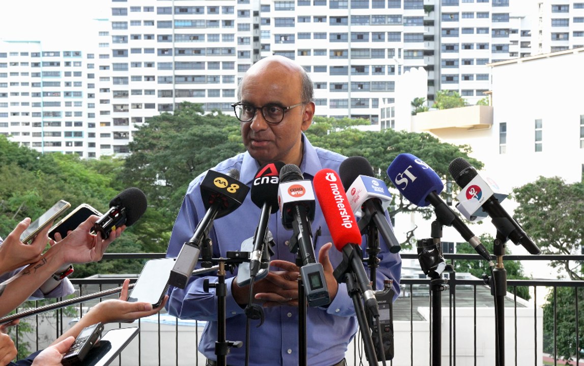 I like guarding the back, not being a centre forward: SM Tharman explains why he's running for presidency after ruling himself out as PM