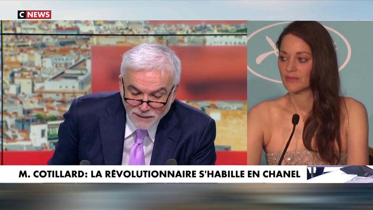 "Précieuse ridicule", "Caricature" : Pascal Praud s’en prend violemment à Marion Cotillard