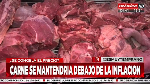 Economía argentina: ¿la carne aumenta menos que la inflación?
