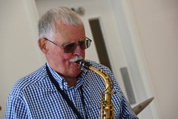 Jazz gig in Honda dealership