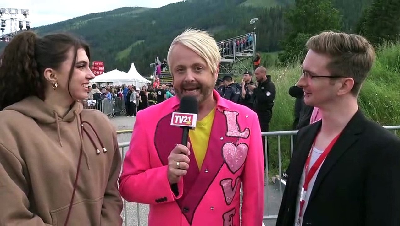 Ross Antony Backstage in Bad Kleinkirchheim