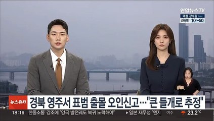 경북 영주서 "표범 출몰" 오인 신고…"큰 들개로 추정"