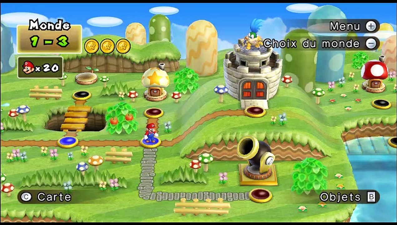 New Super Mario Bros. Wii online multiplayer wii Vidéo Dailymotion