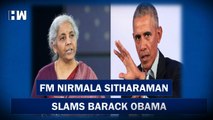 FM Nirmala Sitharaman slams Barack Obama | PM Modi | Muslims Human Rights | Minority | Dalits | BJP
