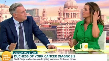 Susanna Reid, 52, Admits Sarah Ferguson's Breast Cancer Is 'Wake-up Call'